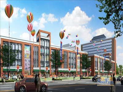 咸陽玉林國際商貿(mào)中心的相冊-咸陽玉林國際商貿(mào)中心效果圖2 -效果圖-戶型設計圖-建筑圖-平面圖-咸陽搜房網(wǎng)