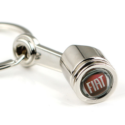 【創意改裝 汽配模型 仿真發動機 菲亞特汽車標活塞鑰匙扣鑰匙圈】價格,廠家,圖片,鑰匙飾品、掛件,上海蒙初商貿-
