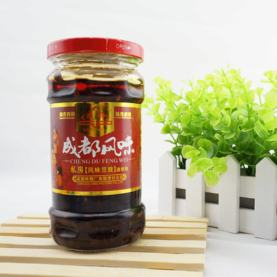 【產(chǎn)地銷售批發(fā)四川特產(chǎn)辣醬成都牌風(fēng)味豆豉油辣椒 280g】價格,廠家,圖片,調(diào)味醬,成都喜旺商貿(mào)-
